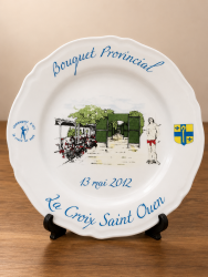 Assiette Bouquet Provincial